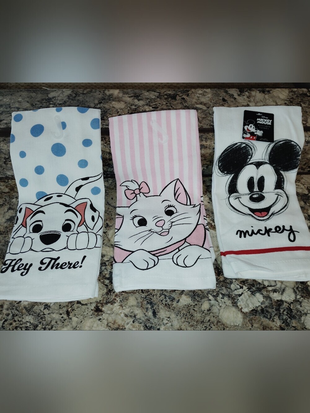 Disney Character Kitchen Towel Trio (Set of 3)Condition: New With Tags (NWT) - Picture 5 of 5